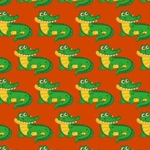 alligator orange,