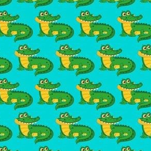 alligator turq