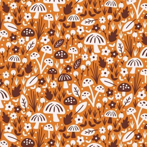Mushroom Field Orange