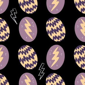 Metal Lightning Easter Eggs