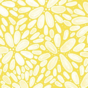 Floral Bloom - Cheerful yellow