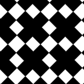Black and white,geometric shapes pattern 