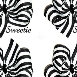 stripe bow