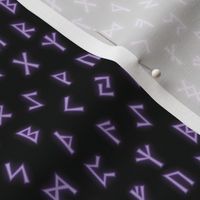 Purple Viking Runes - S