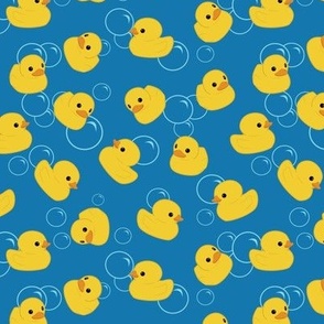 Yellow Duck Fabric, Wallpaper and Home Decor | Spoonflower