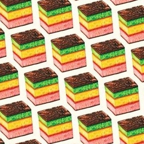 Italian Rainbow Cookies - White