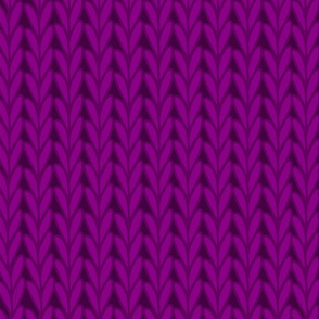 Knitted Stitches in Magenta