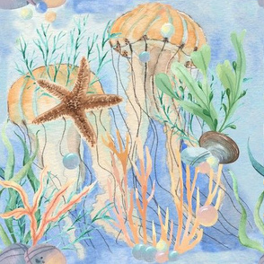 Starfish And Jellyfish
