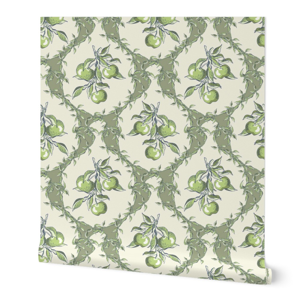 Apple damask