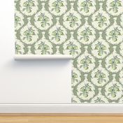 Apple damask