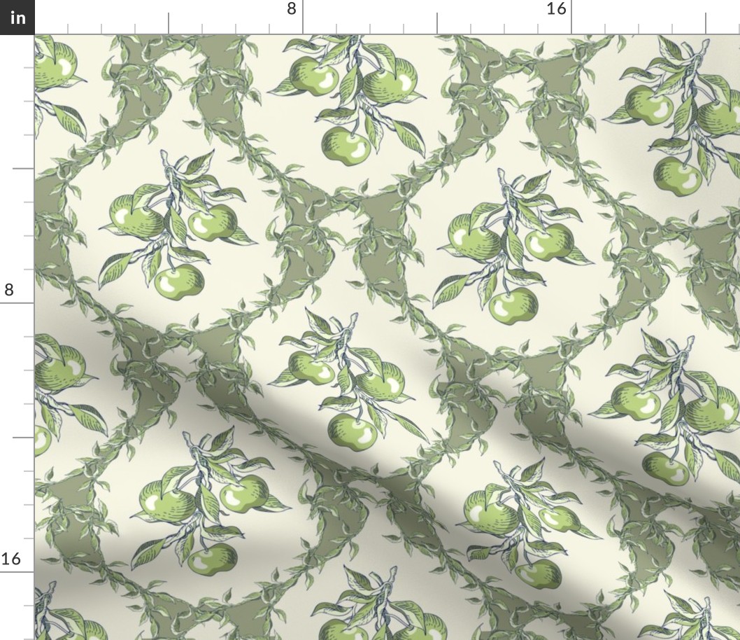 Apple damask