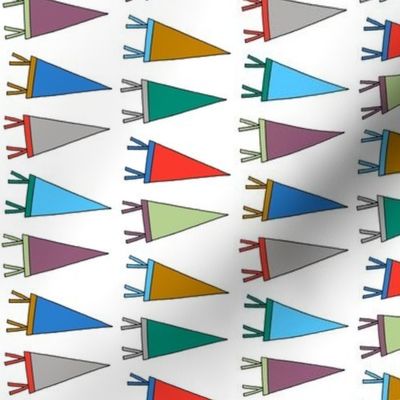 pennants - multicolor