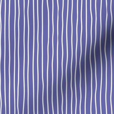 very peri - white crooked lines on very peri - lines fabric