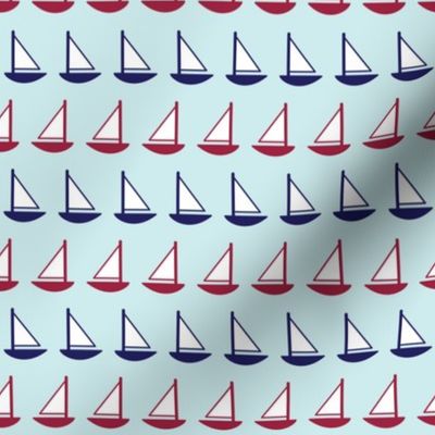 Little Sailboats (Patriotic)