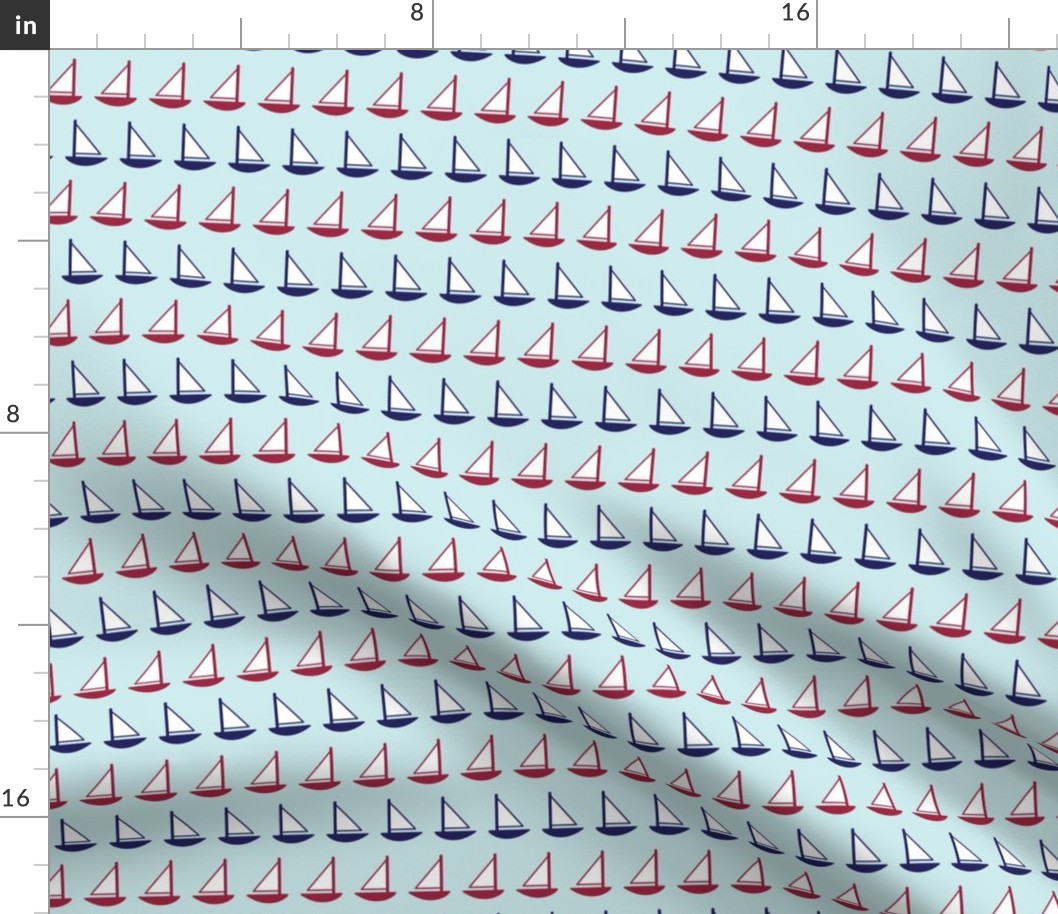 Little Sailboats (Patriotic)