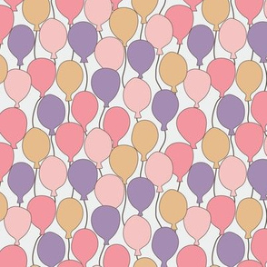 Pastel Candy Color Bokehs Fabric