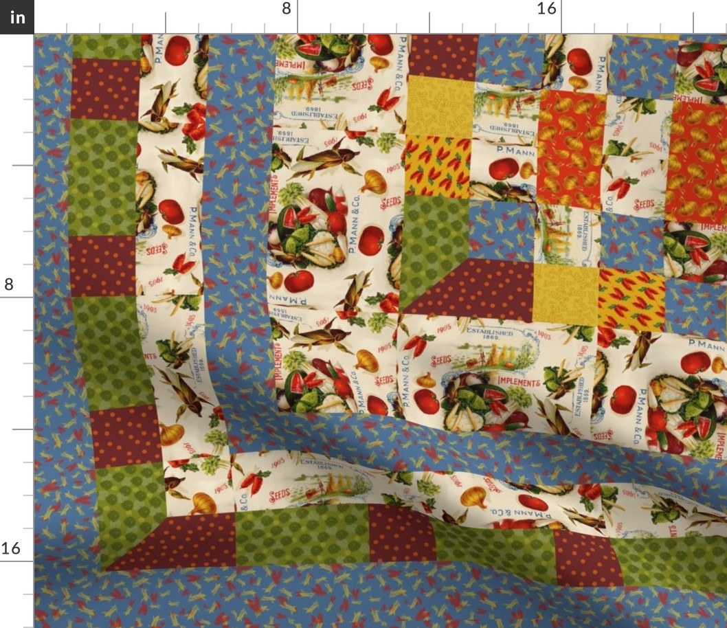 Farm Catalog Quilt 38x32