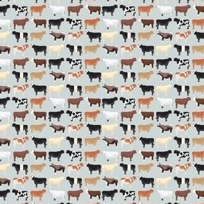 Farmhouse Cows -[smaller print]