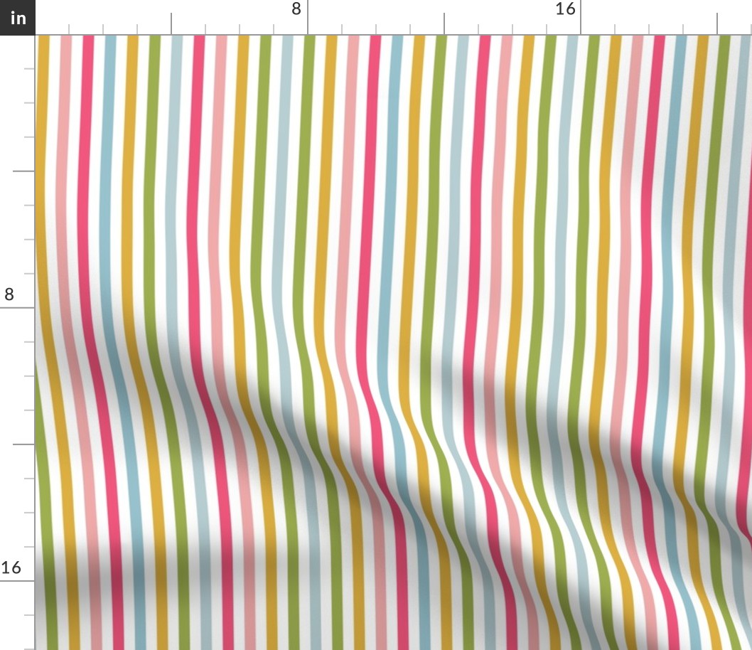 Pin Stripe, colored stripe 