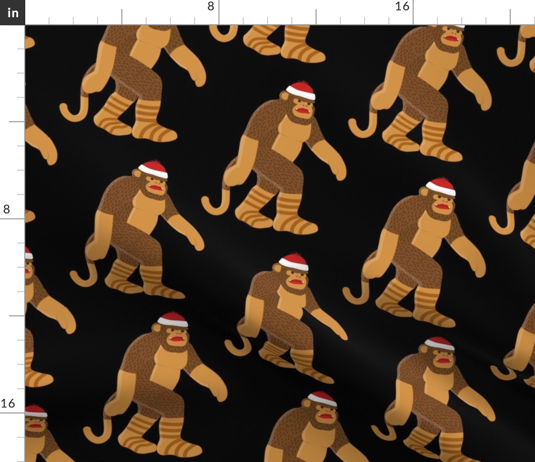 Sock Monkey Sasquatch - Socksquatch