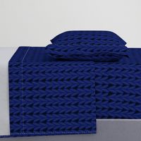 Knitted Stitches in Dark Blue