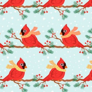 Winter Cardinals