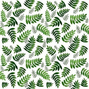 Modern Leaves - Green