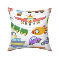 WHIZZING Around the World with Spoonflower