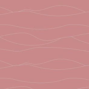 Waves lines pink