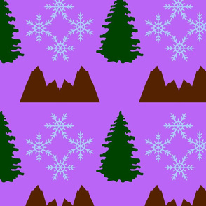 Snowboarding best place pattern design