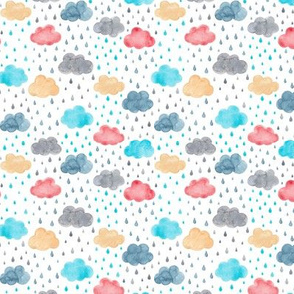 Colourful rainclouds (mini)