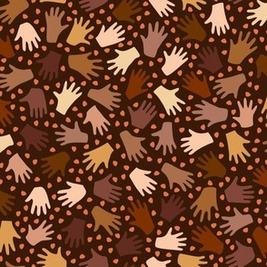 Diversity Hands dark