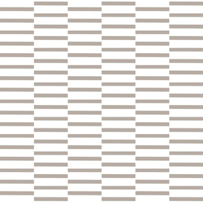CALM binding stripes, white warm grey