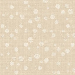 Dapple dots in Beige