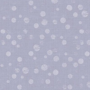 Dapple Dots in Lavender Grey