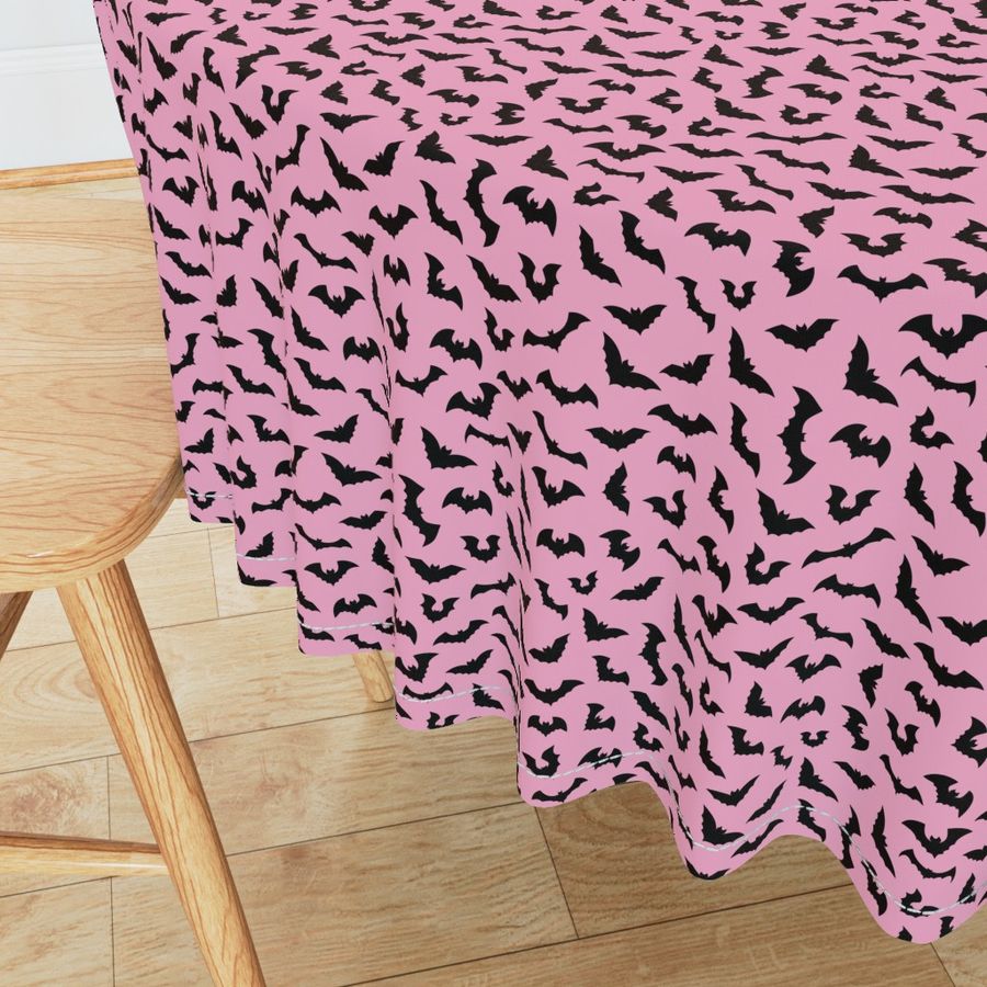 Pink Black Bats Pastel Goth - S