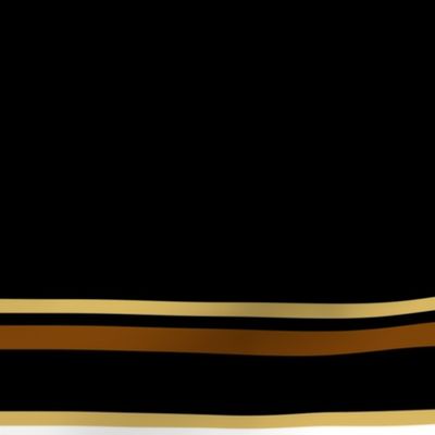 Large Horizontal Stripes | Black-Peach-Blush-White-Chocolate