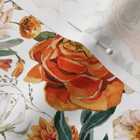 Sedona Vintage Garden Florals / White