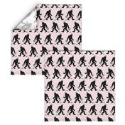 Bigfoot Bunnies Pink Stripes