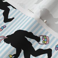 Easter Egg Bigfoot - Whimsical Sasquatch Fun