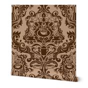 Coffehouse Damask