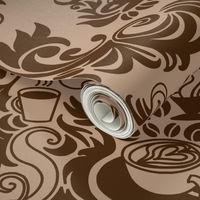 Coffehouse Damask