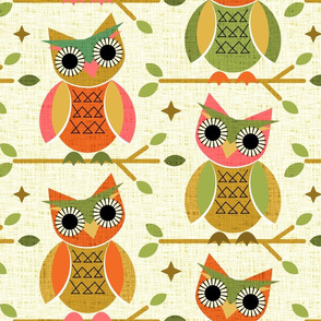 Geometric Owls - Larger Scale