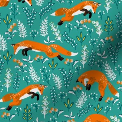 Jumping Foxes