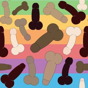 Penis Party- rainbow