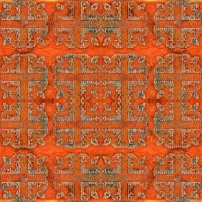 Arctic Clay Tile Blocks - Grunge Orange