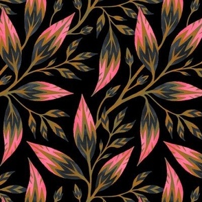 Frondescence - Black Green Pink - AAM19