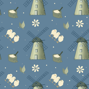 the mill in spring pattern