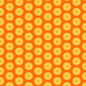 Earth Mod Abstract Sun Orange