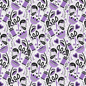 Sew Floral (Lilac)